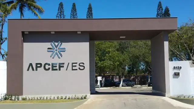 Entrada principal do Clube da APCEF